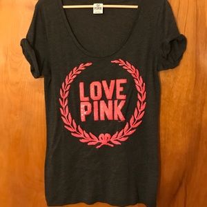 ❌SOLD ❌Victoria's Secret PINK bling shirt large