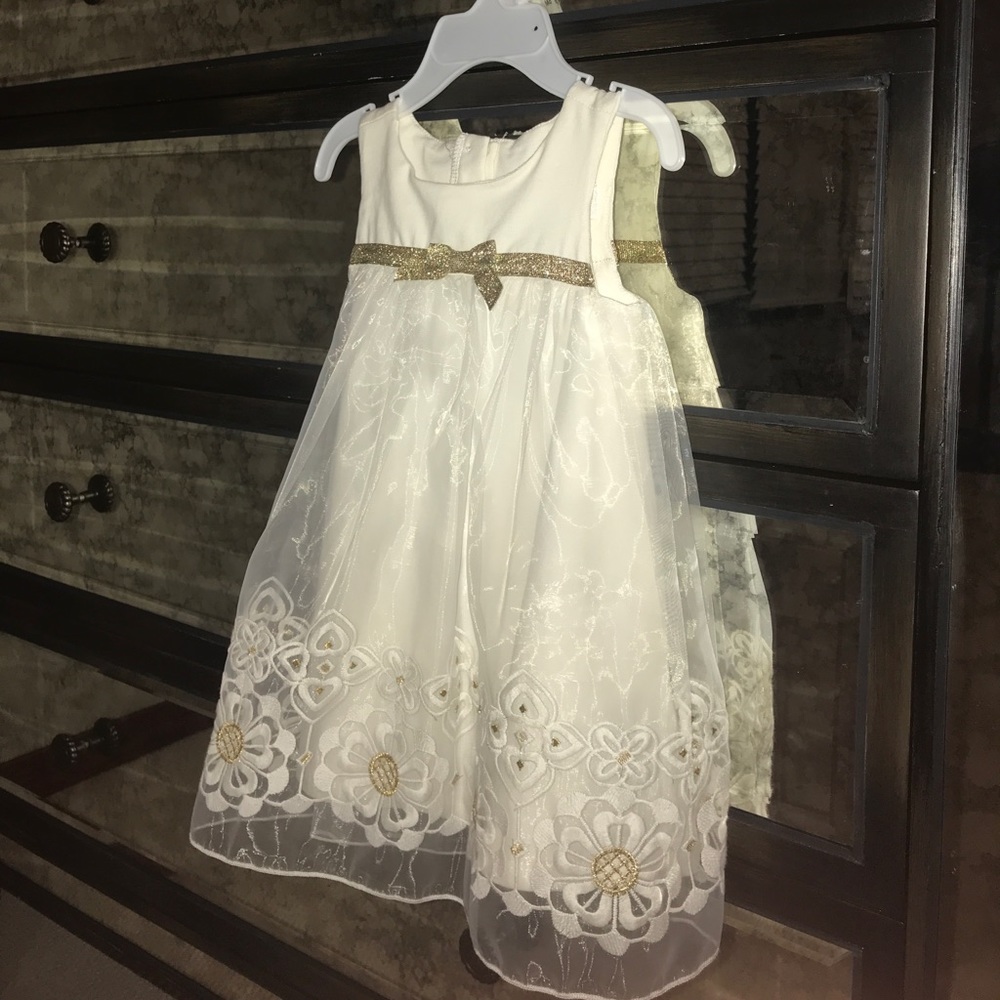 NWT cream colored princess dress