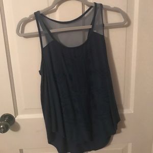 Navy blue tank top
