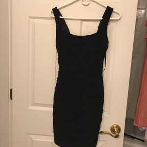 B DARLIN TIGHT BLACK DRESS