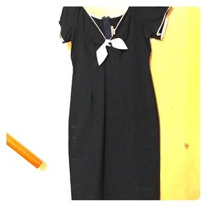 Pinup Couture Navy inspired Midi dress
