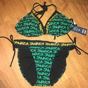 Jamaica Print Bikini Bathing Suit