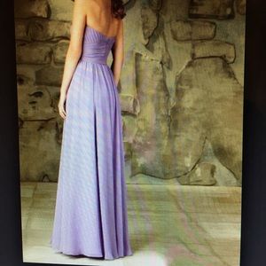 Mori lee purple formal dress