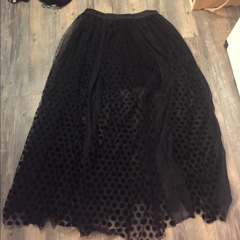 Tulle Polka Dot Skirt