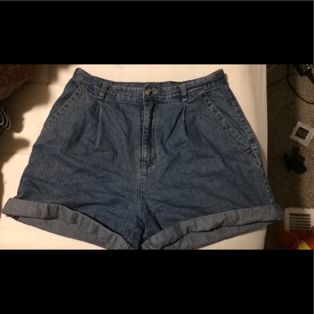 High Waisted Jean Shorts