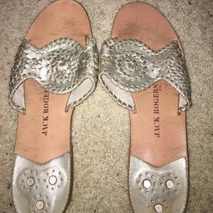 Jack Roger Gold Sandals