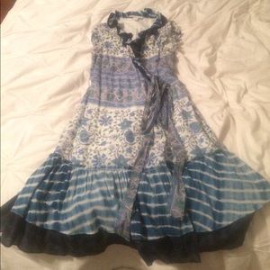 DVF  cotton wrap dress