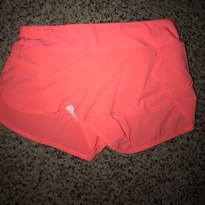 Lululemon speed short size 4