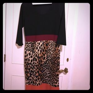 Fashion to Figure color block mini dress