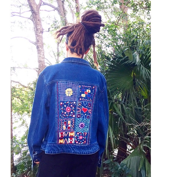 Vintage Jackets & Blazers - 🌞Boho Bedazzled Jacket🌞