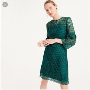 J.Crew bell-sleeve daisylace dress 10