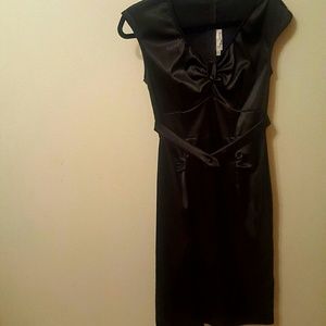 Smokin' Retro-inspired Black Dress- Size L & M