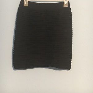 Black Midi skirt