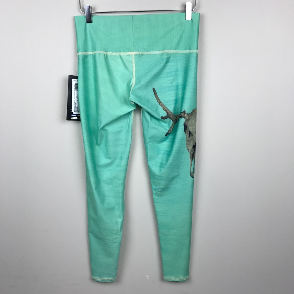 [Teeki] Deer Medicine Hot Pant Yoga Leggings New L - Picture 3 of 8