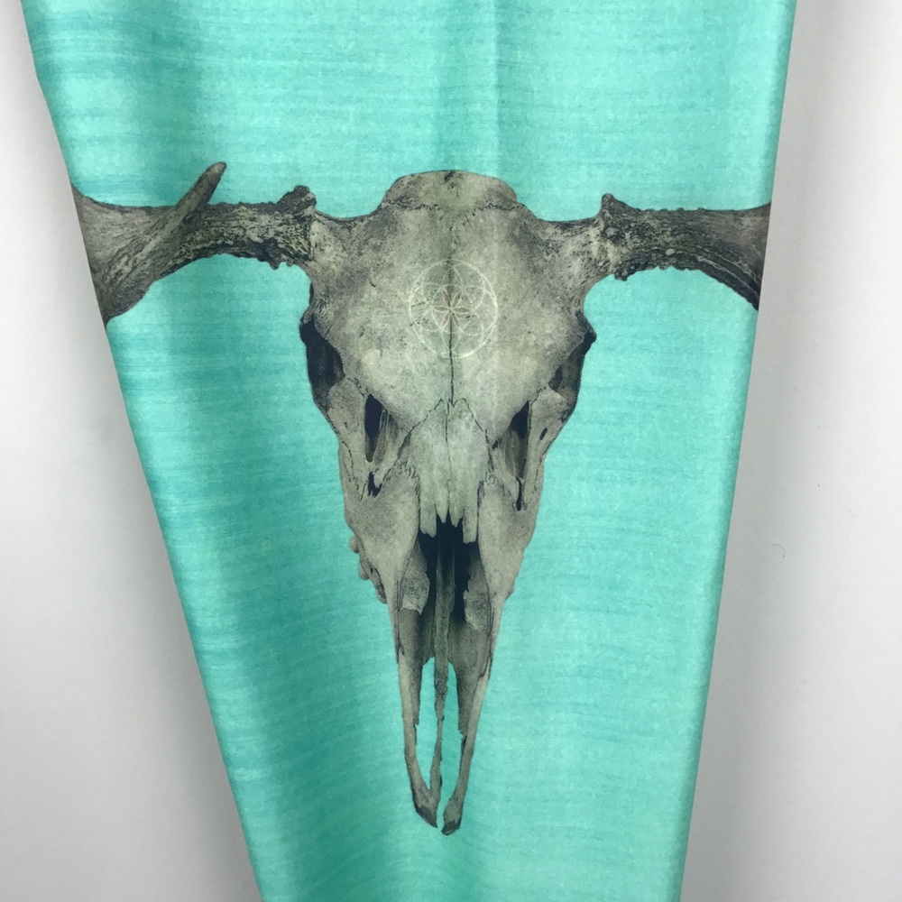 [Teeki] Deer Medicine Hot Pant Yoga Leggings New L - Picture 4 of 8