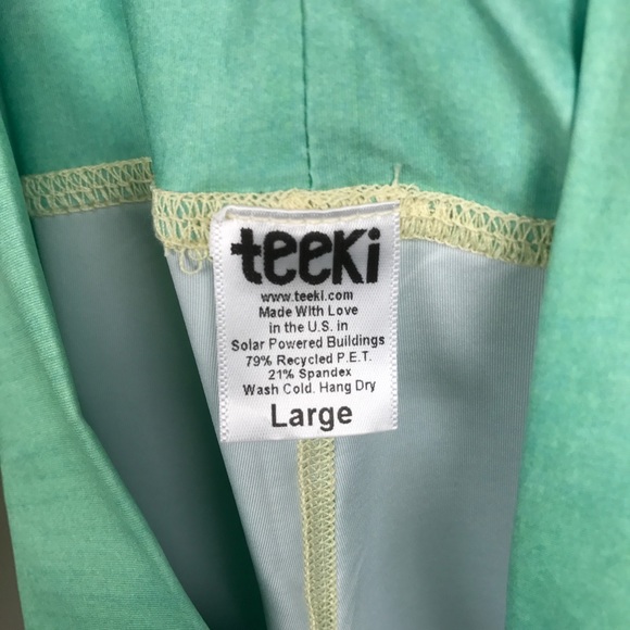 [Teeki] Deer Medicine Hot Pant Yoga Leggings New L - Picture 5 of 8