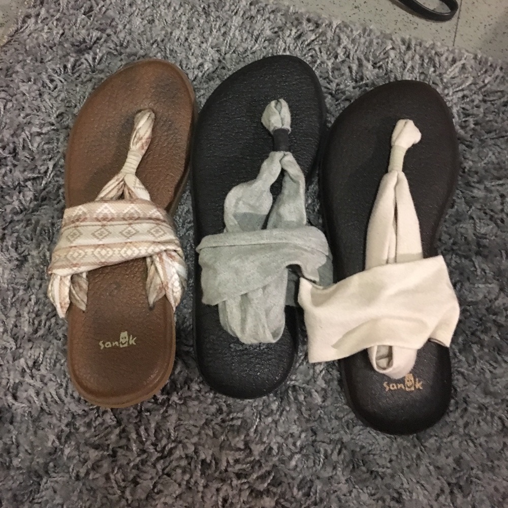 Sanuks Yoga Sandals BUNDLESOLD