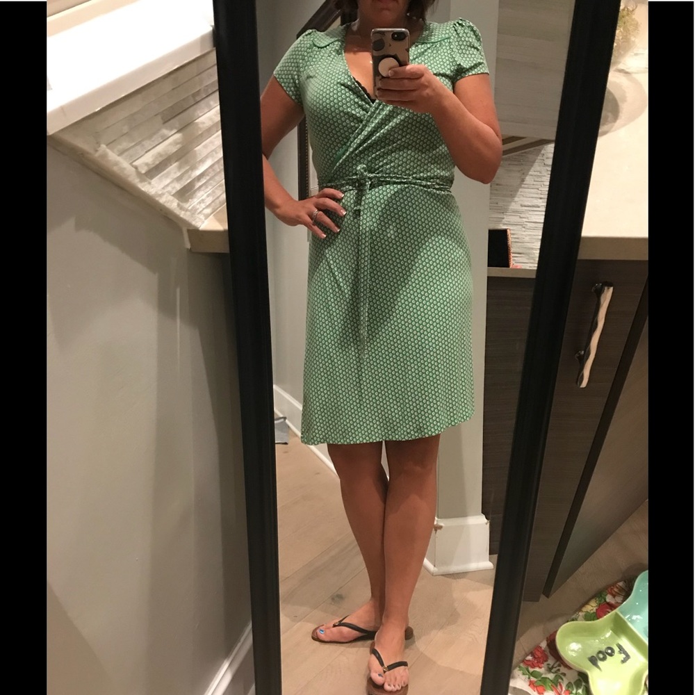 Boden’s famous wrap dress