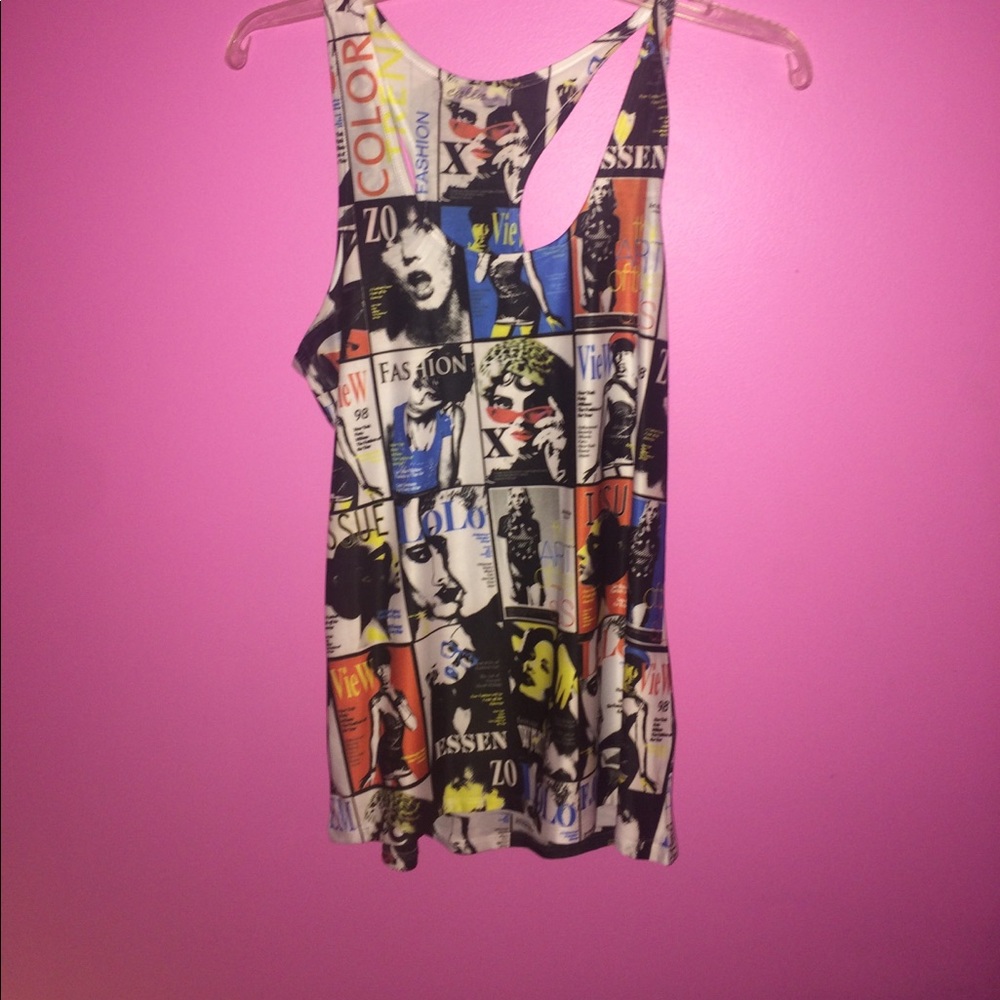 A graphic shirt