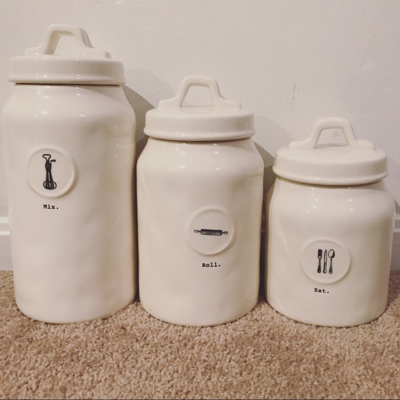 Rae Dunn Accessories Rae Dunn Icon Canister Set Poshmark