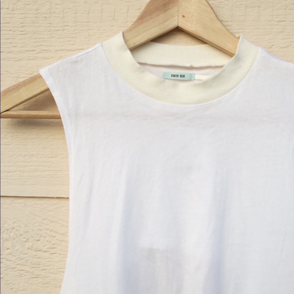 Kimchi Blue White Tank Top - Picture 5 of 6