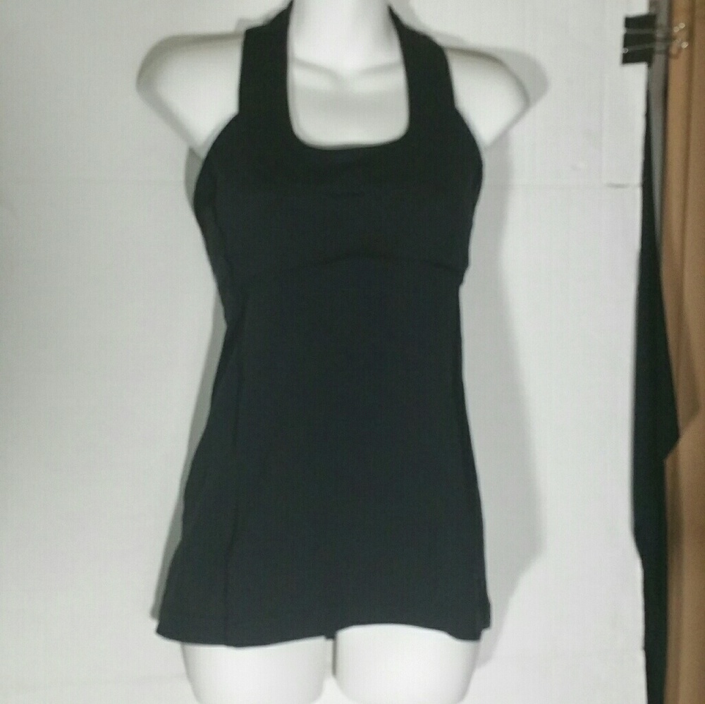Lululemon Scoop Neck Tank Black Size 6