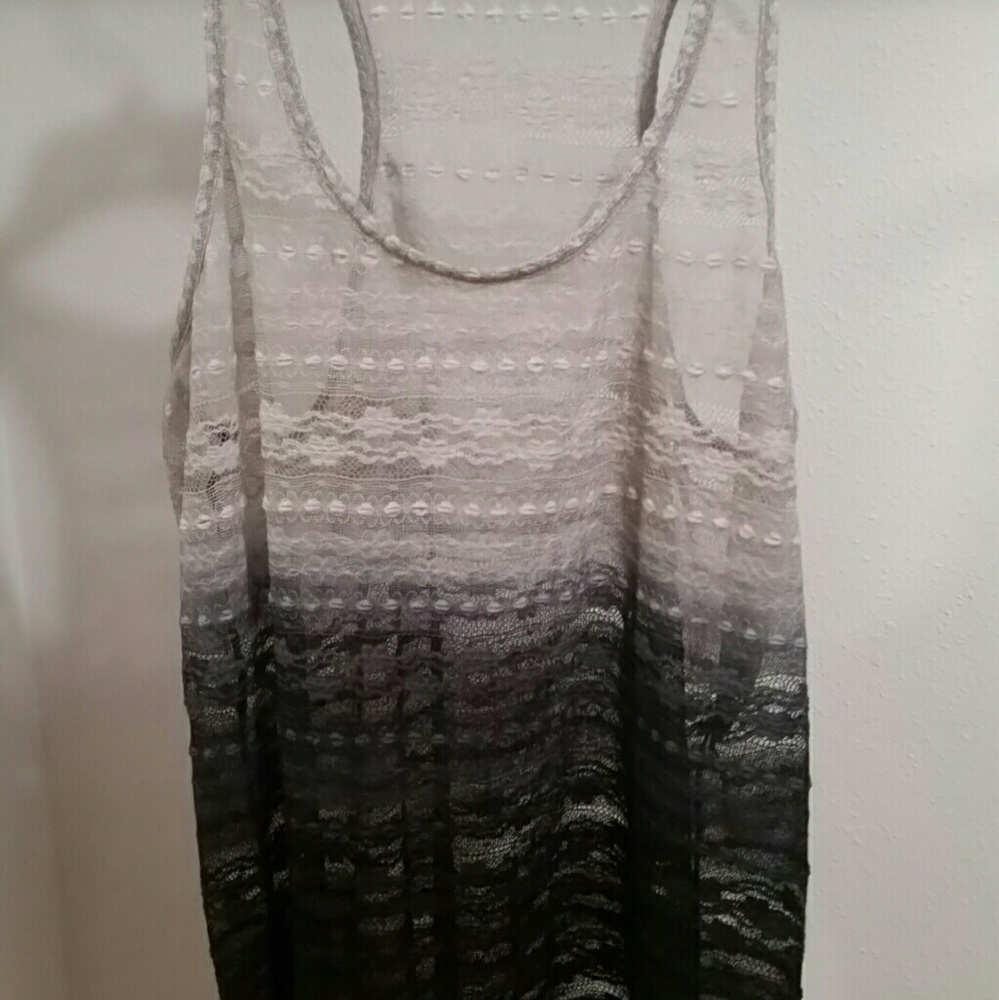 Lace tank top