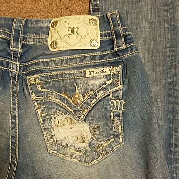 MissMe Jeans size 27-28 - Picture 2 of 3