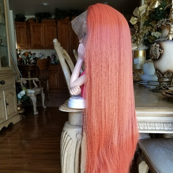 Pumpkin Orange Beauty Lacefront Wig 24-26inches