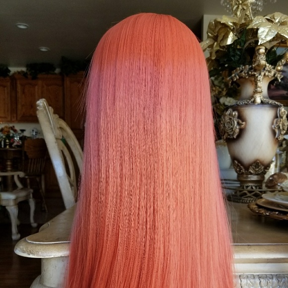 Pumpkin Orange Beauty Lacefront Wig 24-26inches main image 6