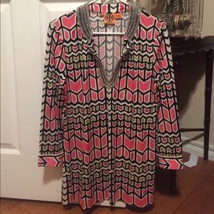 Tory Burch silk beaded blouse ✨