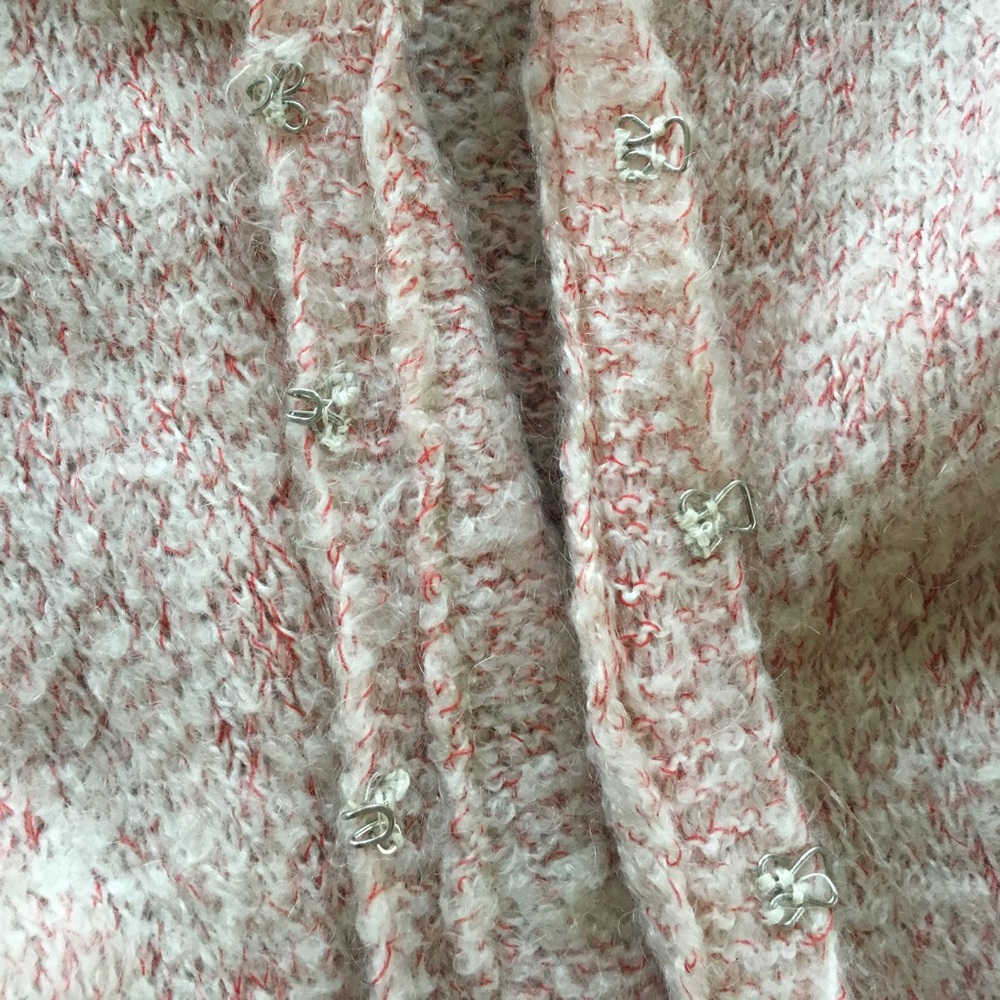 Hooded Long Cardigan Sweater, size Small P - Picture 6 of 8