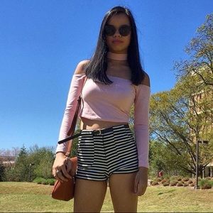 American apparel crop top