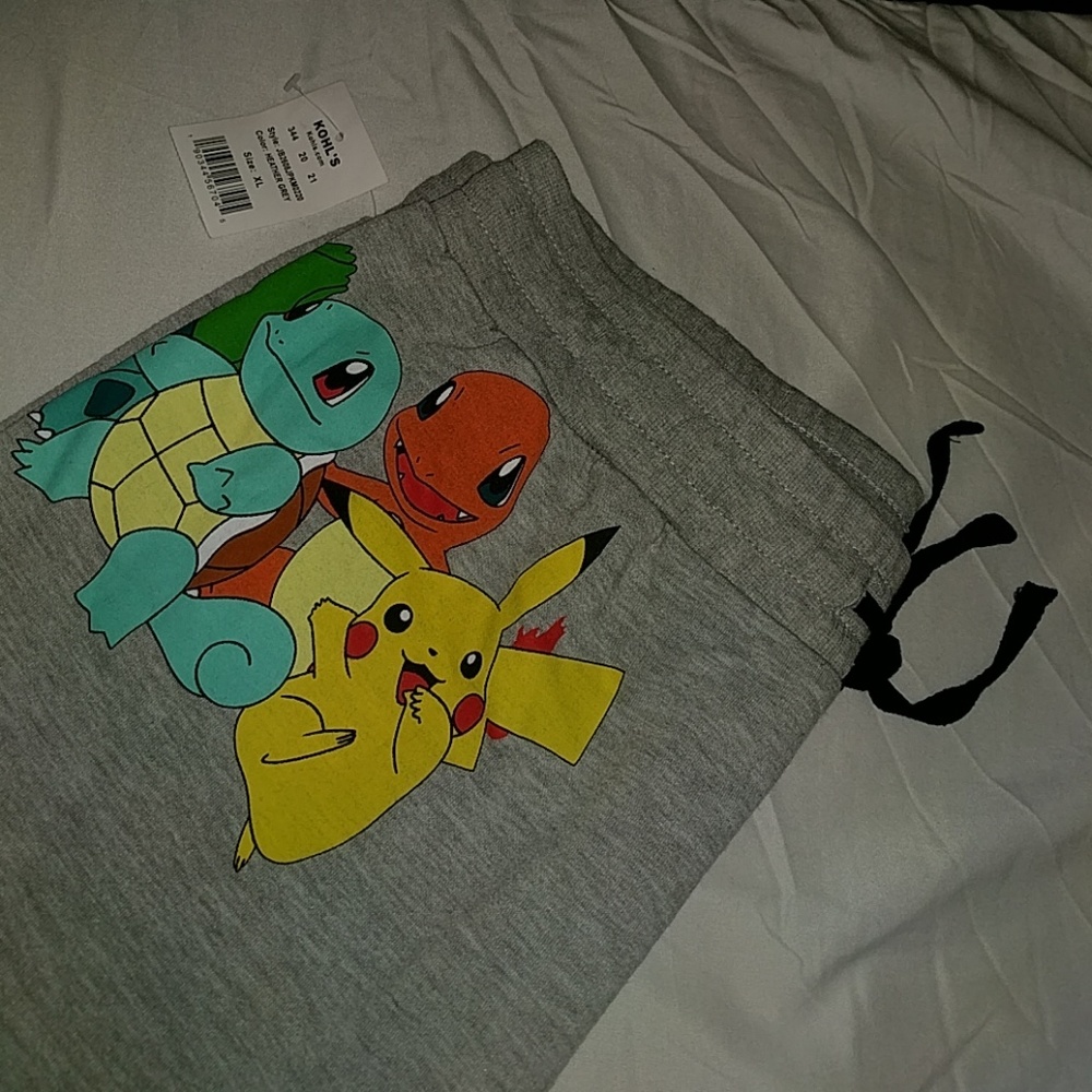 Pokemon sweat pants