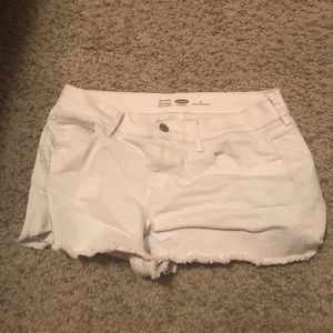 Old navy white shorts