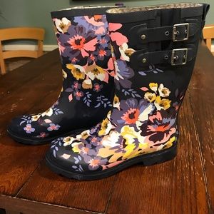 CHOOKA Floral Rain boots