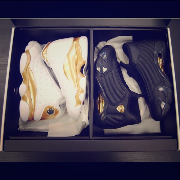 Jordan Other - Air Jordan 13&14 DMP Gold Pack