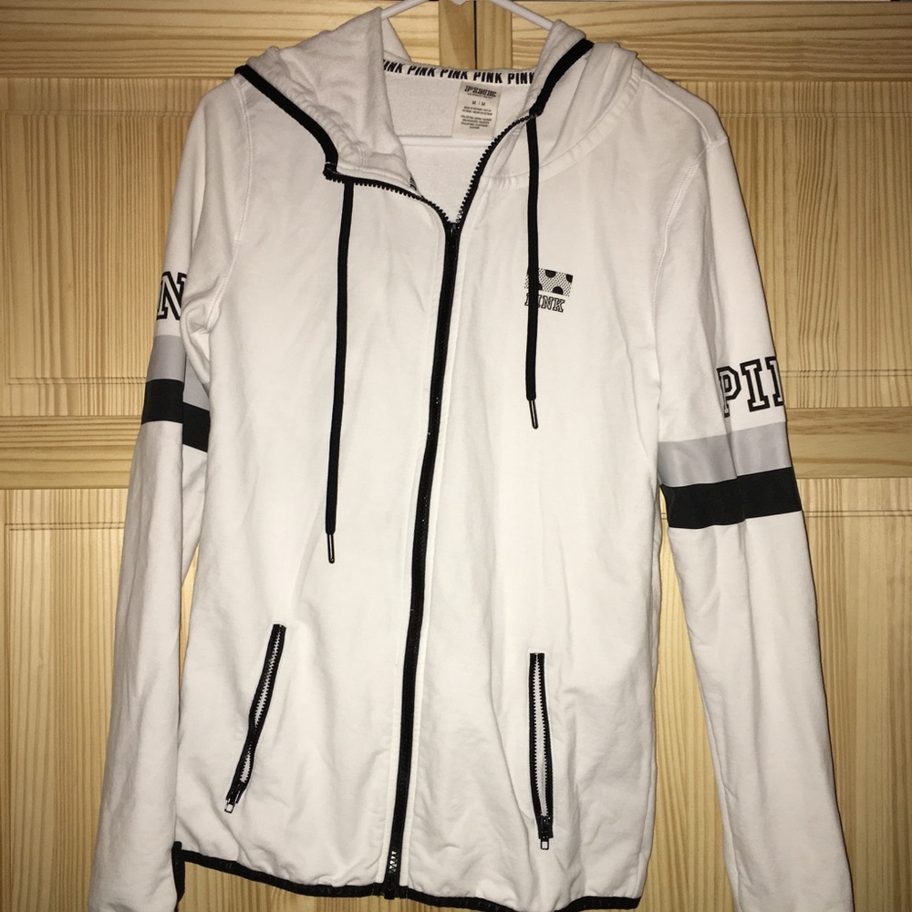 VS PINK full zip sweatshirt