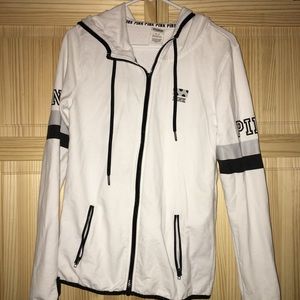 VS PINK full zip sweatshirt
