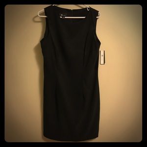 NWT AB Studio Black Sheath Dress
