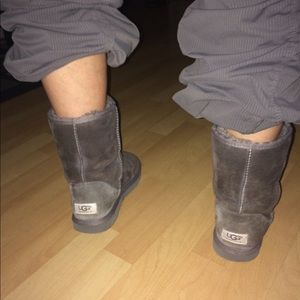 original Uggs grey boots. Authentic Ugg!