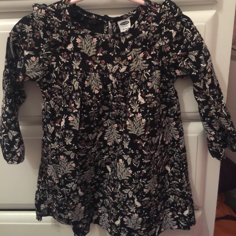 Old Navy Black Toddler Dress