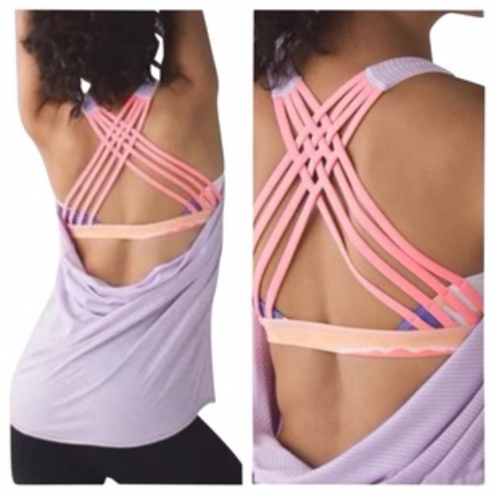 EUC Lilac wild tank size 8