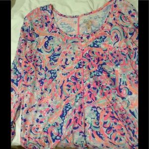Lilly Pulitzer luxeletic top la playa