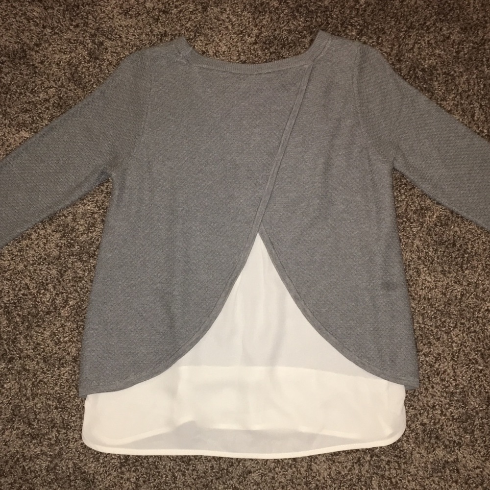 The Limited open back sweater