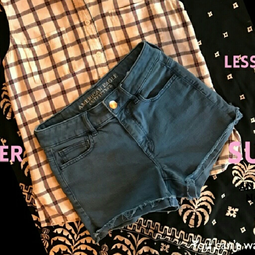 AEO High Rise Shorts