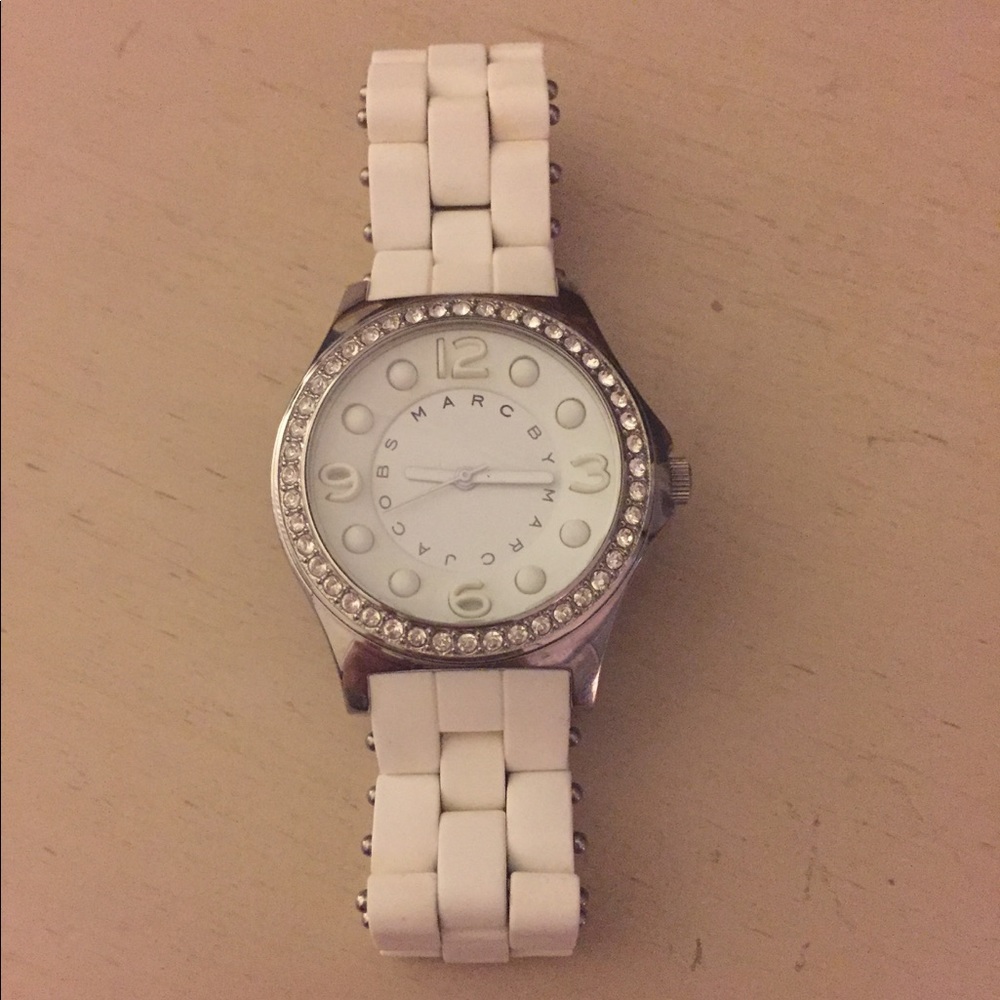 White Marc Jacobs watch