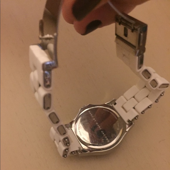 White Marc Jacobs watch