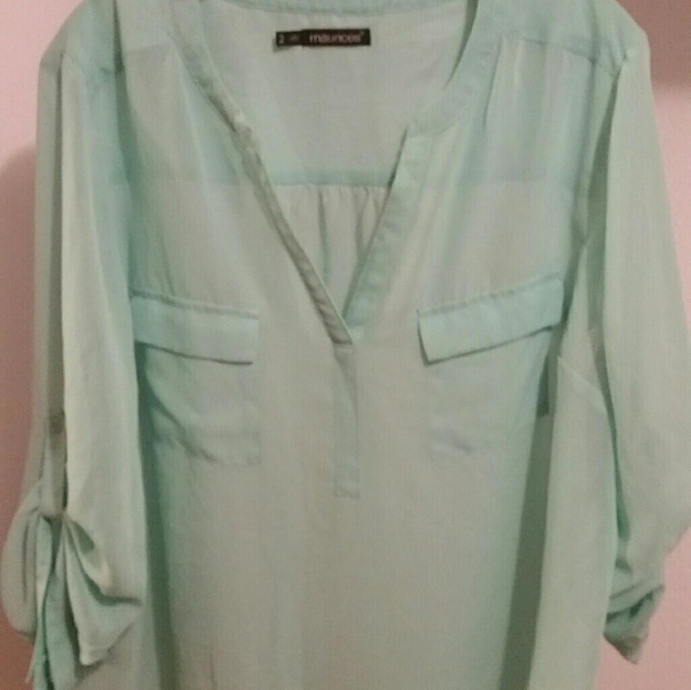 Sheer blouse