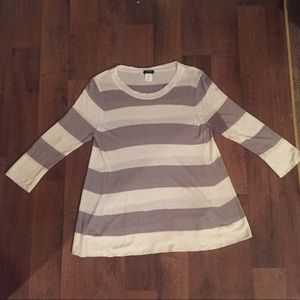 J Crew 3/4 Sleeve Shirt